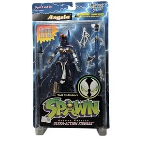 Spawn McFarlane Toys Series Limited Edition Blue‎ Angela FACTORY SEALED NEW 1995